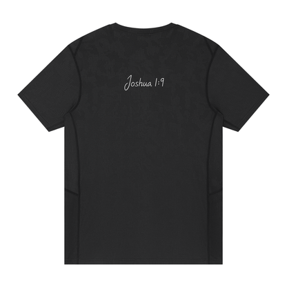 Men's Athletic Joshua 1:9 Slim Mesh T-Shirt