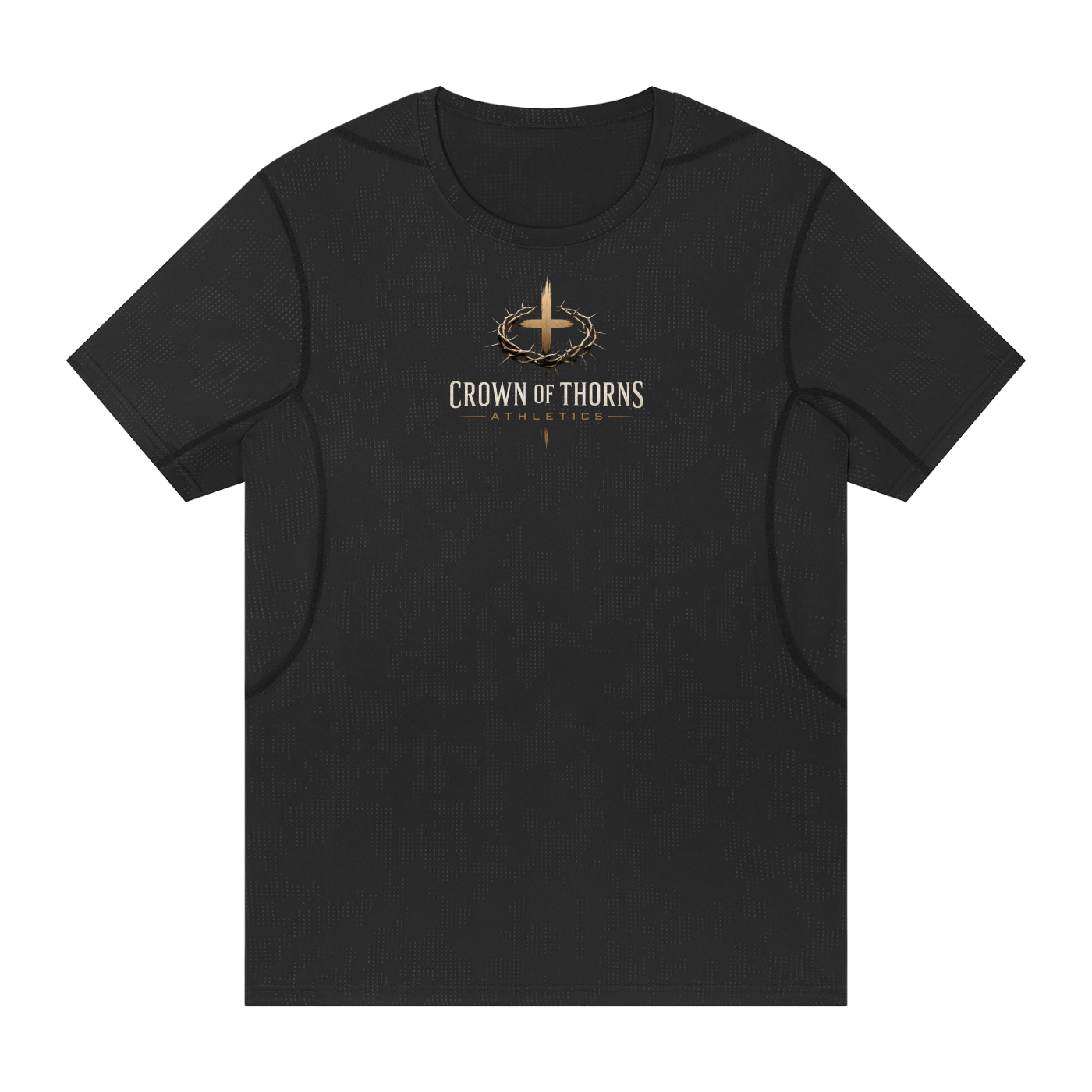 Men's Athletic Joshua 1:9 Slim Mesh T-Shirt