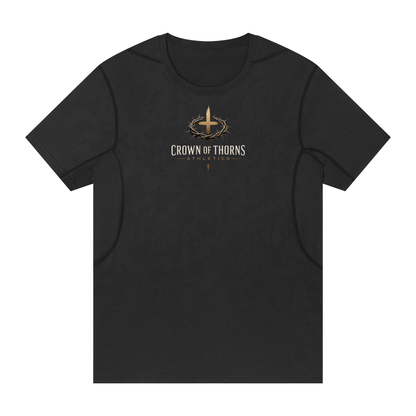 Men's Athletic Joshua 1:9 Slim Mesh T-Shirt